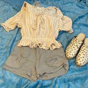 Gauzy boho/hippie chic summer top from American Eagle